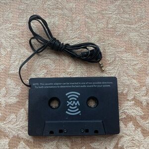 XM Satellite Radio Cassette Adapter